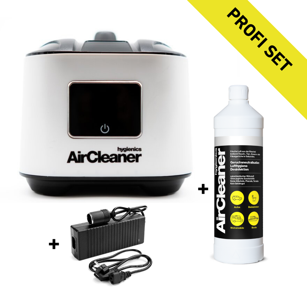 AirCleaner Profi Power Set für Wohnmobil und Caravan